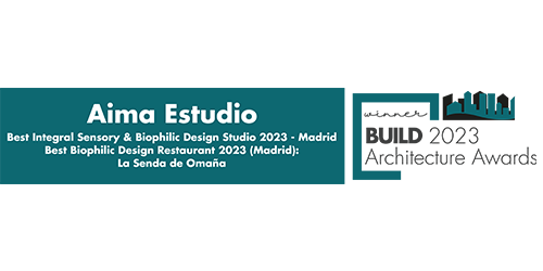 Premio Build al mejor Diseño Biofílico y Sensorial con el proyecto La Senda de Omaña