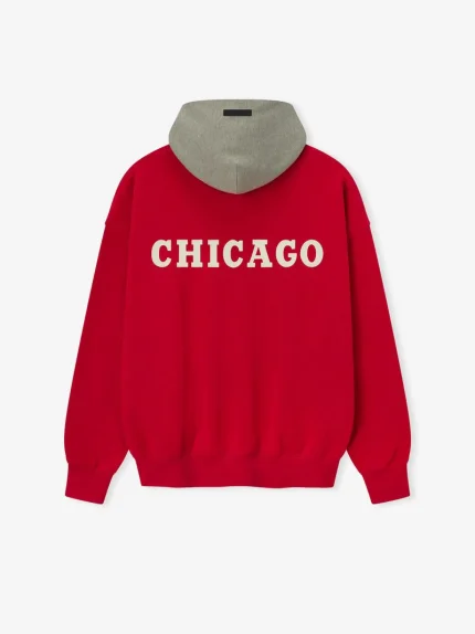 Essentials Bulls Hoodie Back