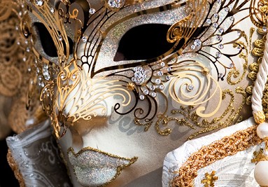 maschera veneziana in cartapesta carnevale di venezia made in italy