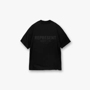 Represent Owners Club T-Shirt Black Matte