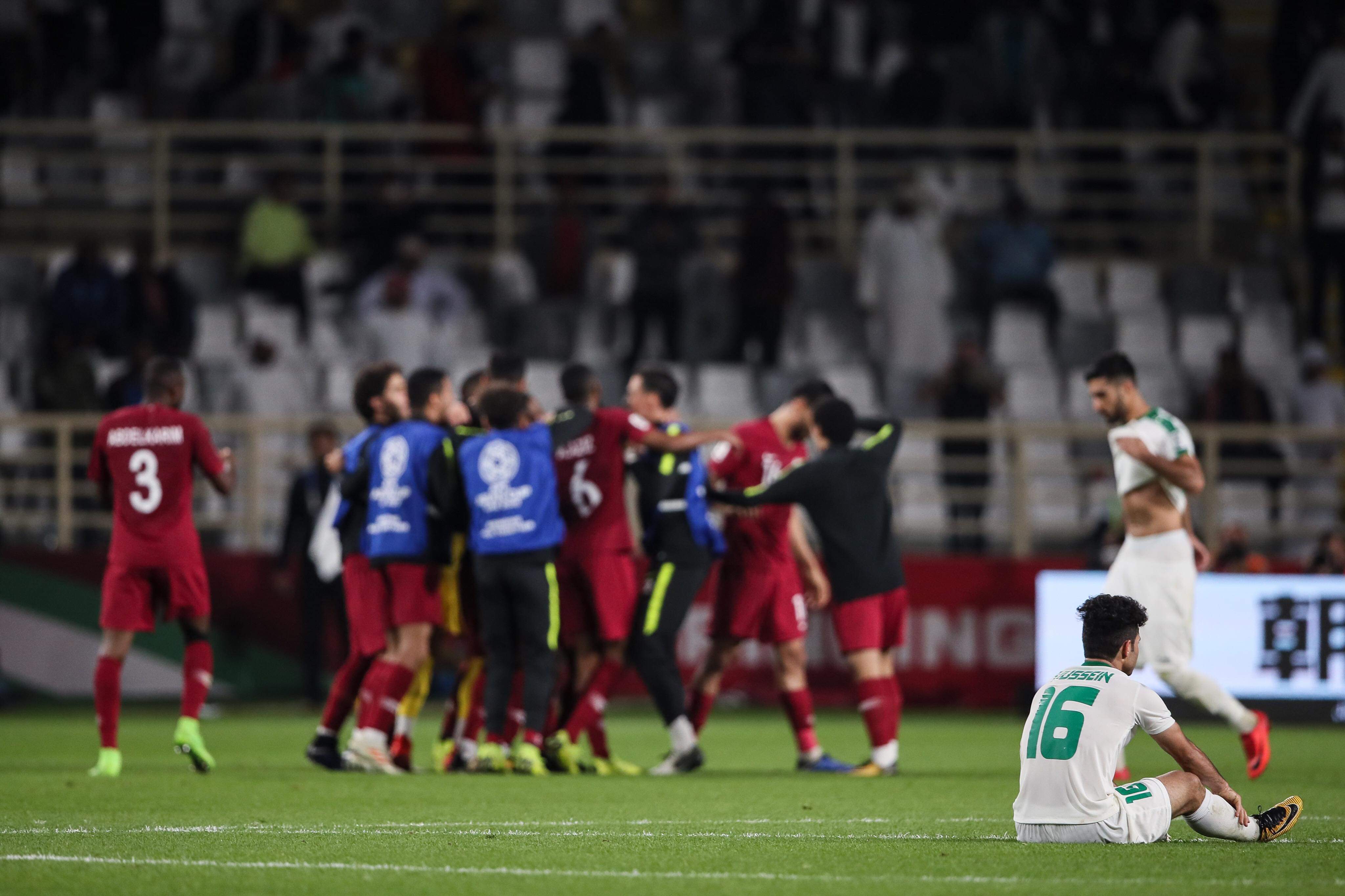 Iraq knocked out of the Asian Cup by Qatar