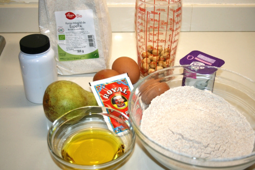 01. Ingredientes Plumcake integral en blog de recetas fitness