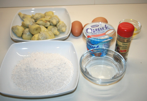 01. Ingredientes para quiche de espárragos en blog de recetas fitness y blog de fitness para mujeres