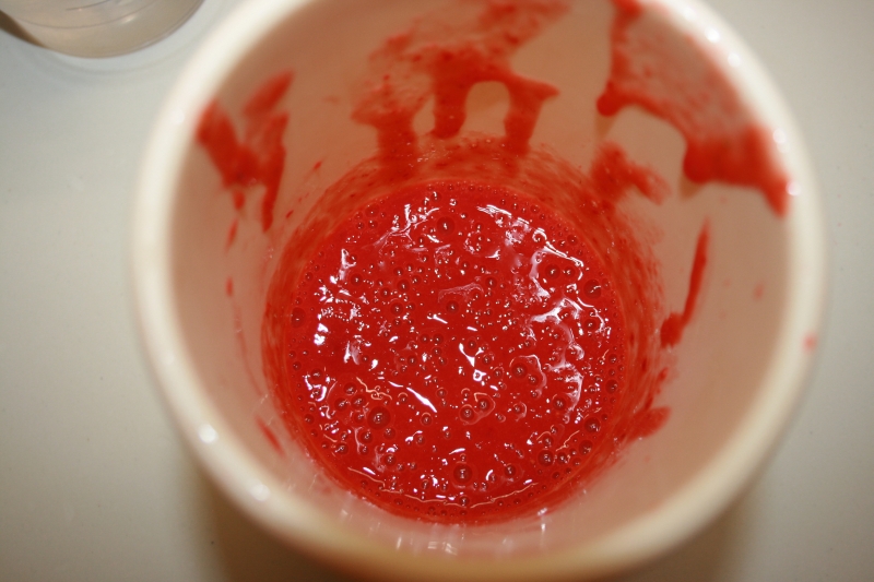 03. batido de fresas fit con fresas batidas