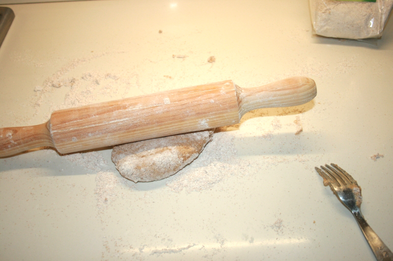 04. Estirar la masa para quiche de espárragos en blog de recetas fitness y blog de fitness para mujeres