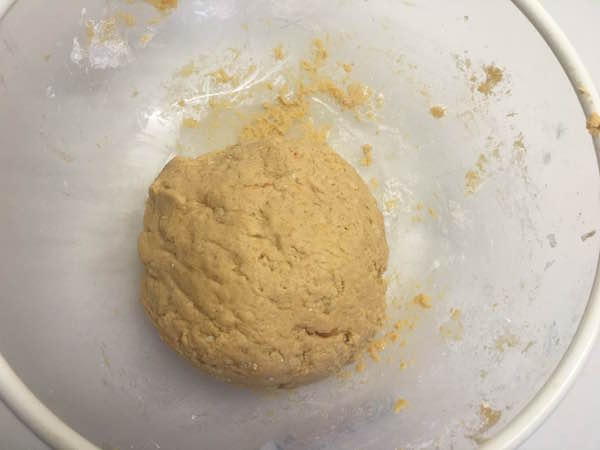 05. La masa para las galletas de avena y batata en blog de fitness para mujeres