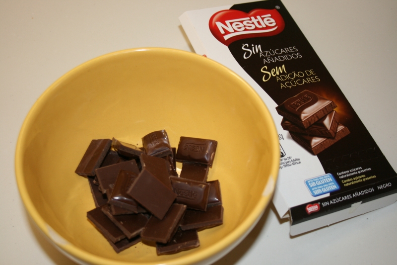 06. Fundir chocolateç para galletas choco bombón en blog de recetas fitness