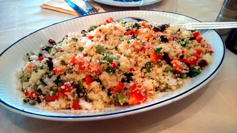 08. Bodegón de receta fitness para ensalada de cous cous