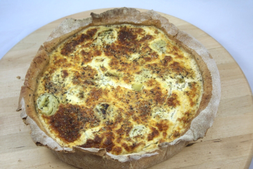 10. bodegon pequeño de quiche de espárragos en blog de recetas fitness y blog de fitness para mujeres