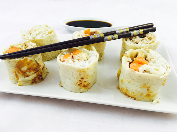 11. Bodegon sushi de tortilla y atun en blog de fitness para mujeres y blog de recetas fitness