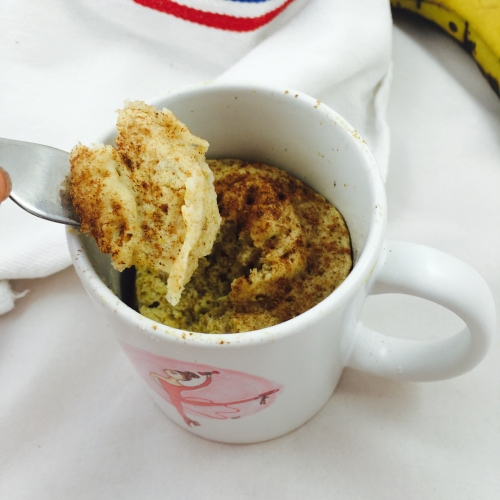 11. El bizcocho a la taza para blog de recetas fitness y blog de fitness para mujeres