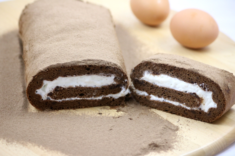 19. Bodegon del tronco de chocolate sin harinas ni azúcares añadidos en blog de recetas fitness