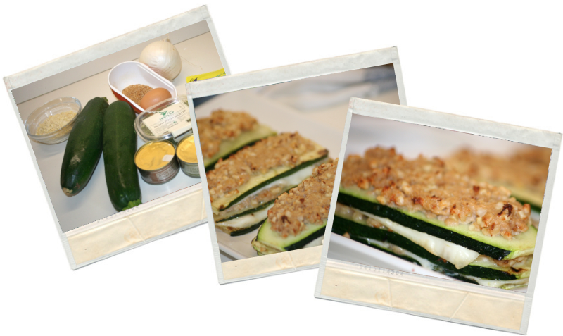 Montaditos de calabacín en blog de fitness con recetas fitness