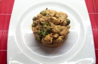 PAVO AL CURRY Y MOSTAZA en blog de recetas fitness para mujeres