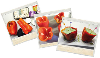 Pimientos rellenos home en blog de fitness para mujeres