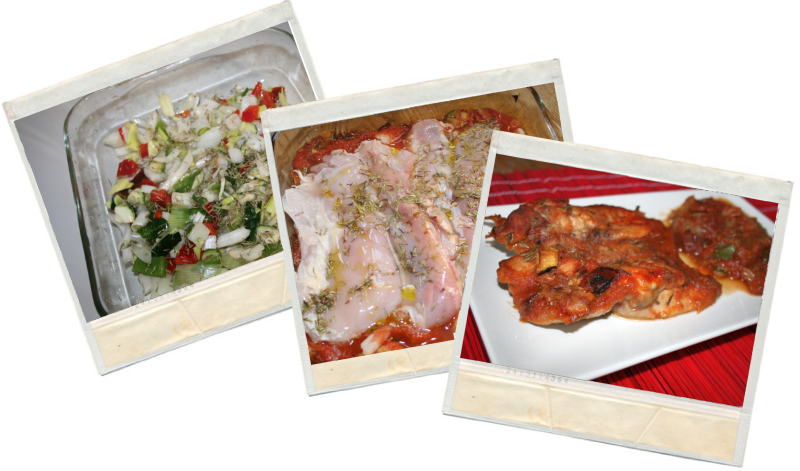 Pollo a la jardinera en blog de fitness y nutrición