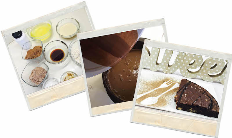 brownie de chocolate proteico y fitness en blog de fitness para mujeres