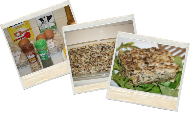 pastel de setas fitness en blog de recetas fitness